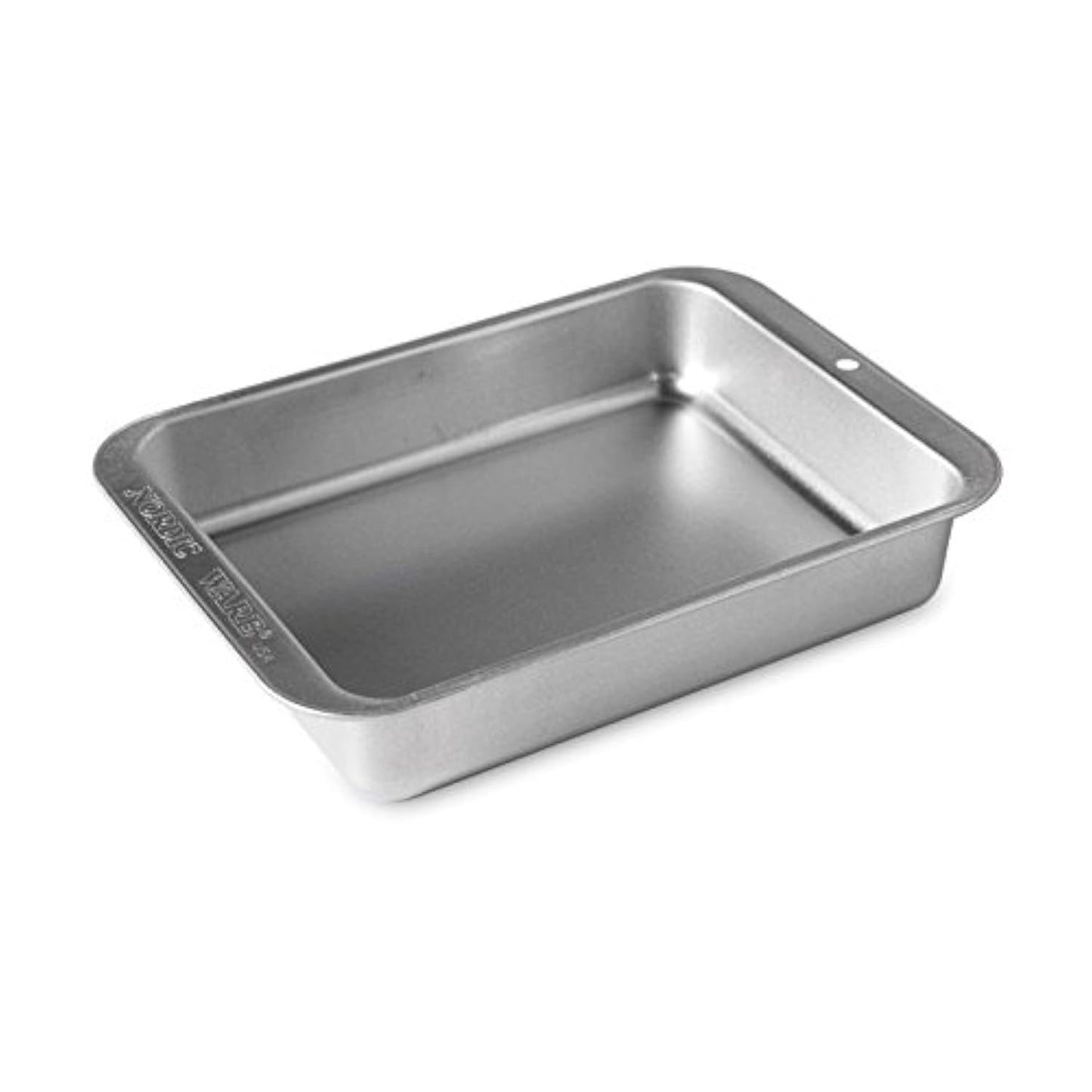 Nordic Ware Naturals Compact 5-Inch Pie Pan - Natural Uncoated Aluminum,Toaster Oven, Counter Ovens, Air Fryer and Broiler Safe, Personal Size