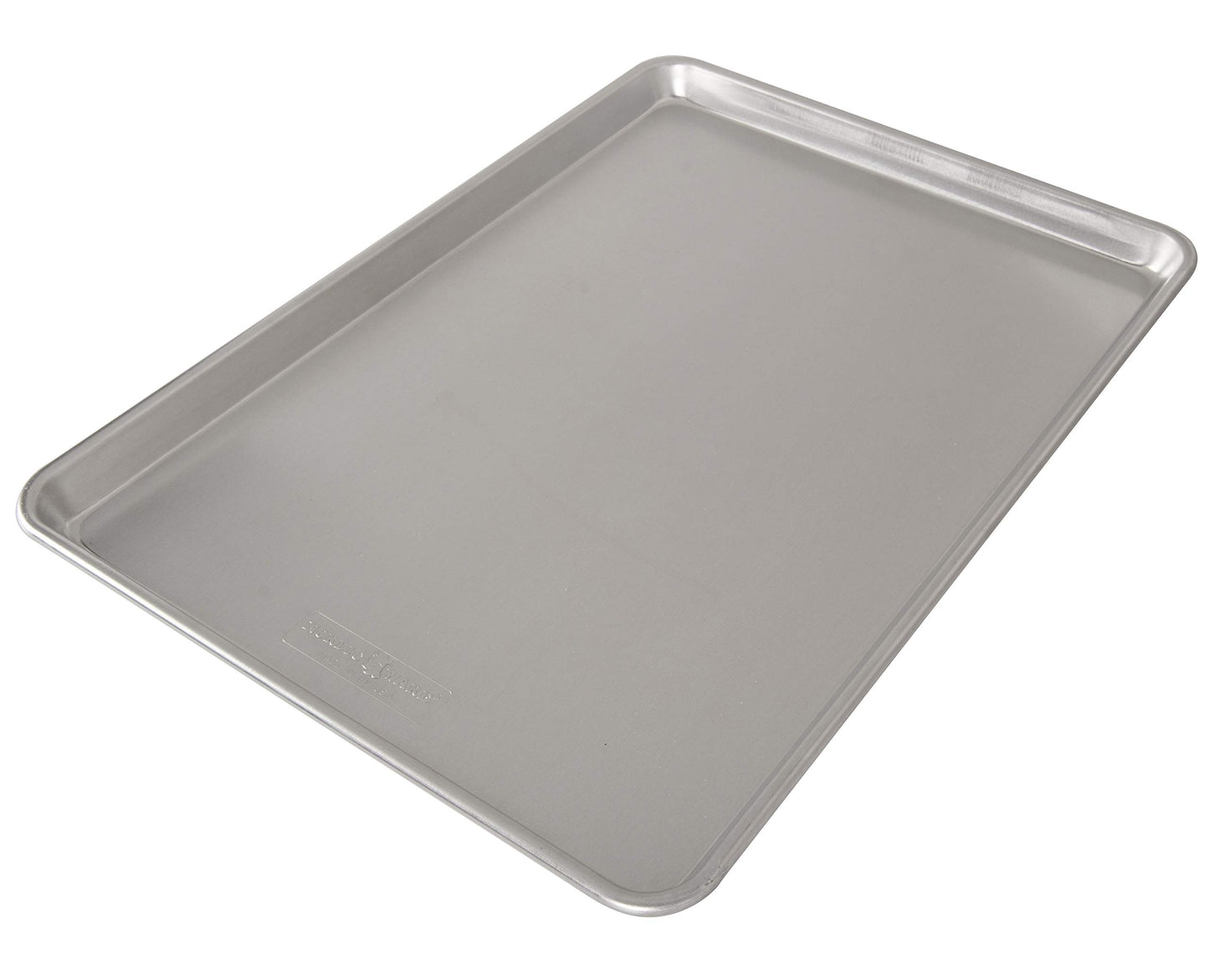Nordic Ware Naturals Extra Large, 21 x 15 inch Baking Set - USA Made Aluminum Commercial Quality Pan for Baking or Roasting, Encapsulated Galvanized Steel Rim Prevents Warping, 2pk Big Sheet