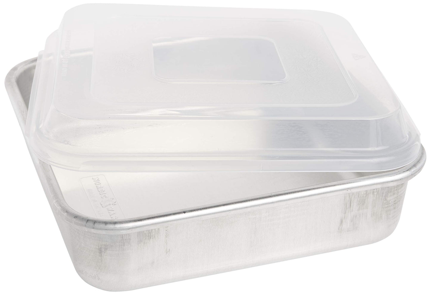 Nordic Ware Natural Aluminum Commercial Square Cake Pan, 9 x 9