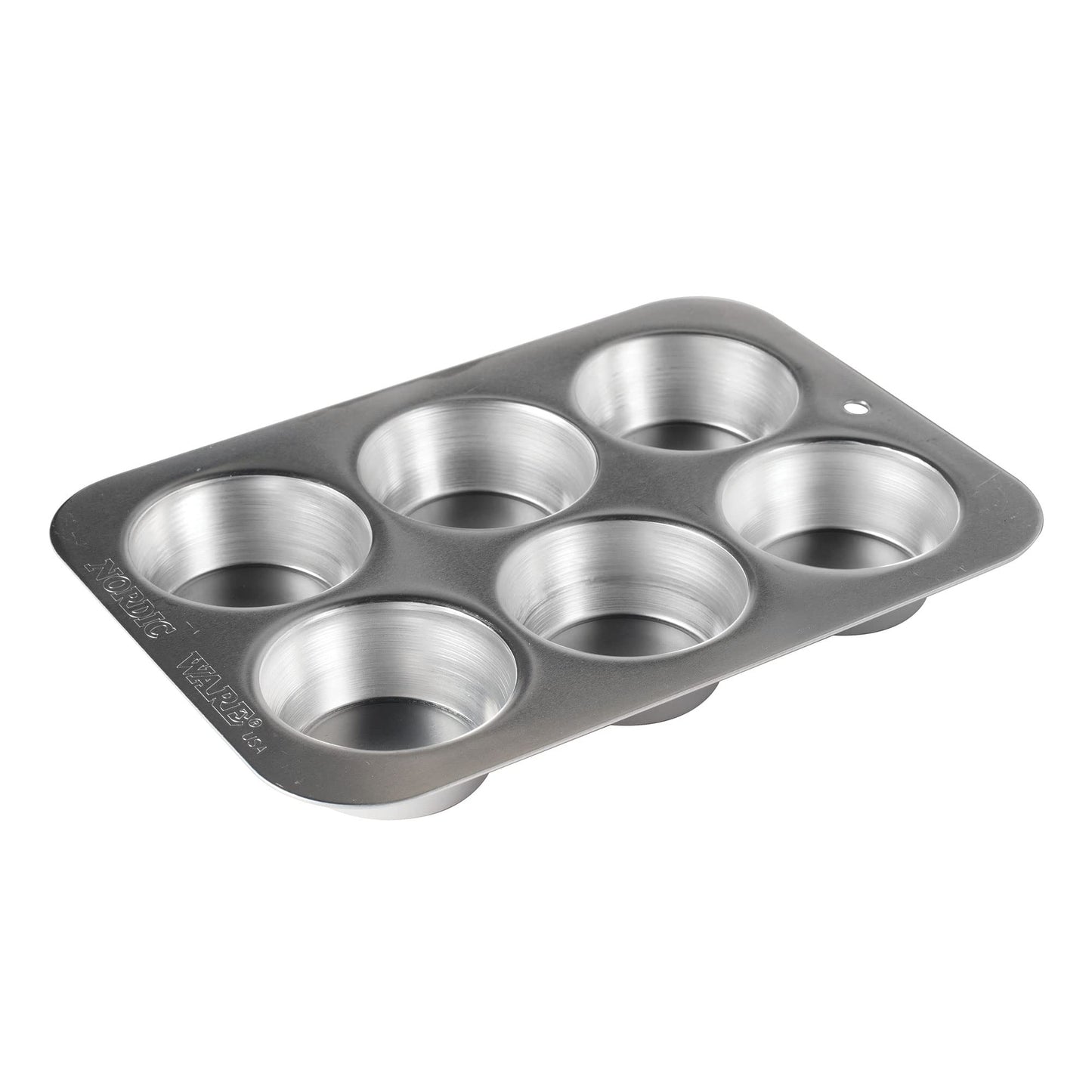 Nordic Ware Naturals Compact 5-Inch Pie Pan - Natural Uncoated Aluminum,Toaster Oven, Counter Ovens, Air Fryer and Broiler Safe, Personal Size