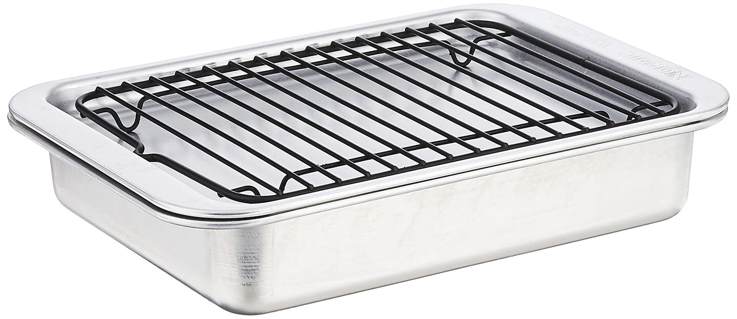 Nordic Ware Naturals Compact 5-Inch Pie Pan - Natural Uncoated Aluminum,Toaster Oven, Counter Ovens, Air Fryer and Broiler Safe, Personal Size