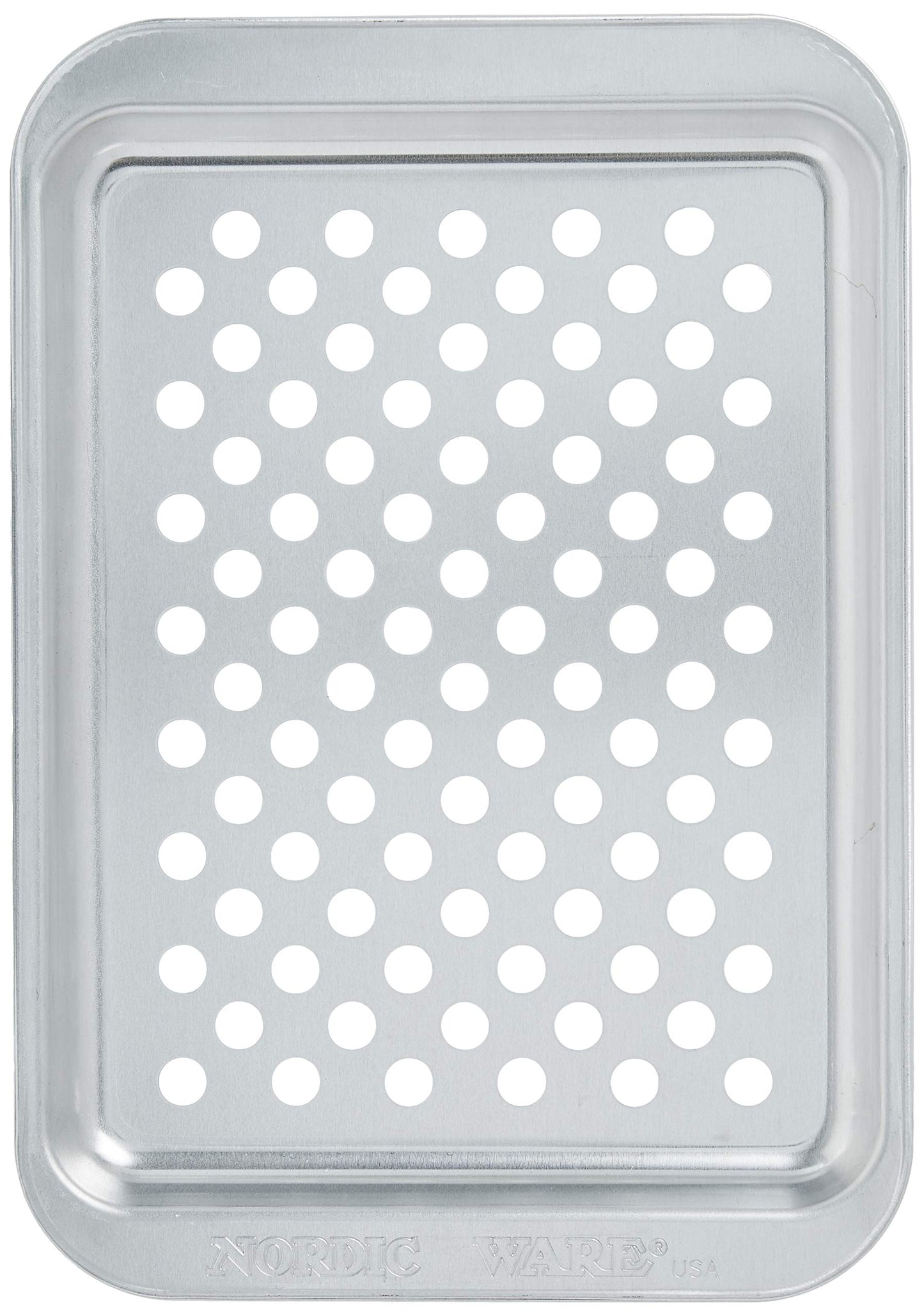 Nordic Ware Naturals Compact 5-Inch Pie Pan - Natural Uncoated Aluminum,Toaster Oven, Counter Ovens, Air Fryer and Broiler Safe, Personal Size